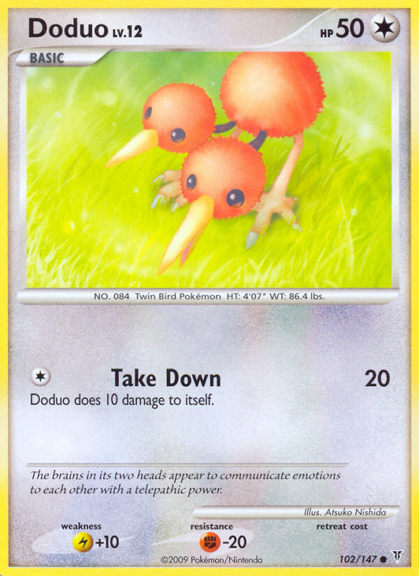 Doduo (102/147) [Platinum: Supreme Victors] | I Want That Stuff Brandon