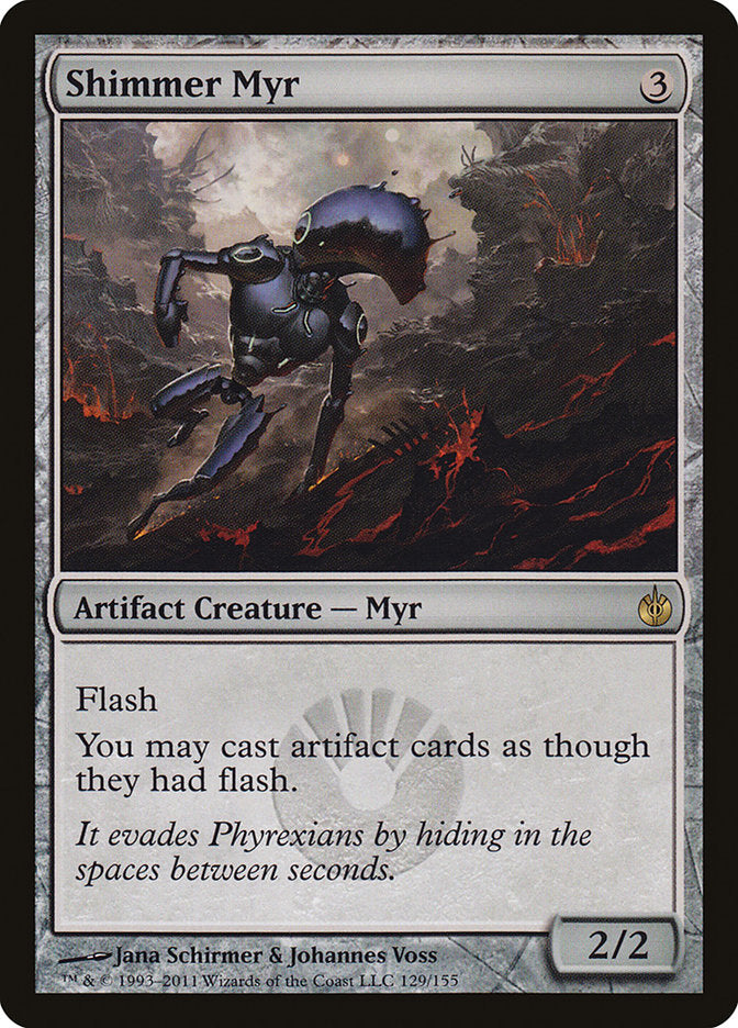 Shimmer Myr [Mirrodin Besieged] | I Want That Stuff Brandon