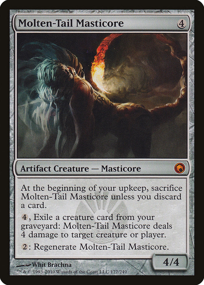 Molten-Tail Masticore [Scars of Mirrodin] | I Want That Stuff Brandon