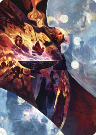 Urza's Command Art Card [The Brothers' War Art Series] | I Want That Stuff Brandon