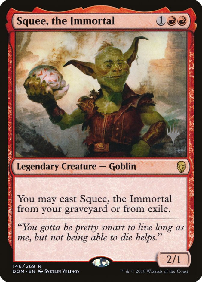 Squee, the Immortal (Promo Pack) [Dominaria Promos] | I Want That Stuff Brandon