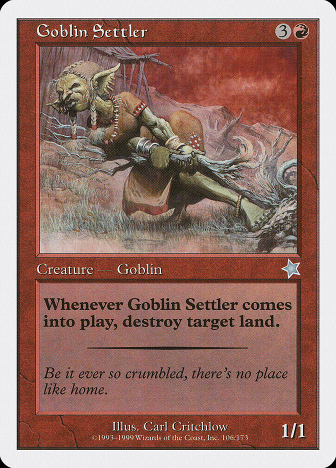 Goblin Settler [Starter 1999] | I Want That Stuff Brandon