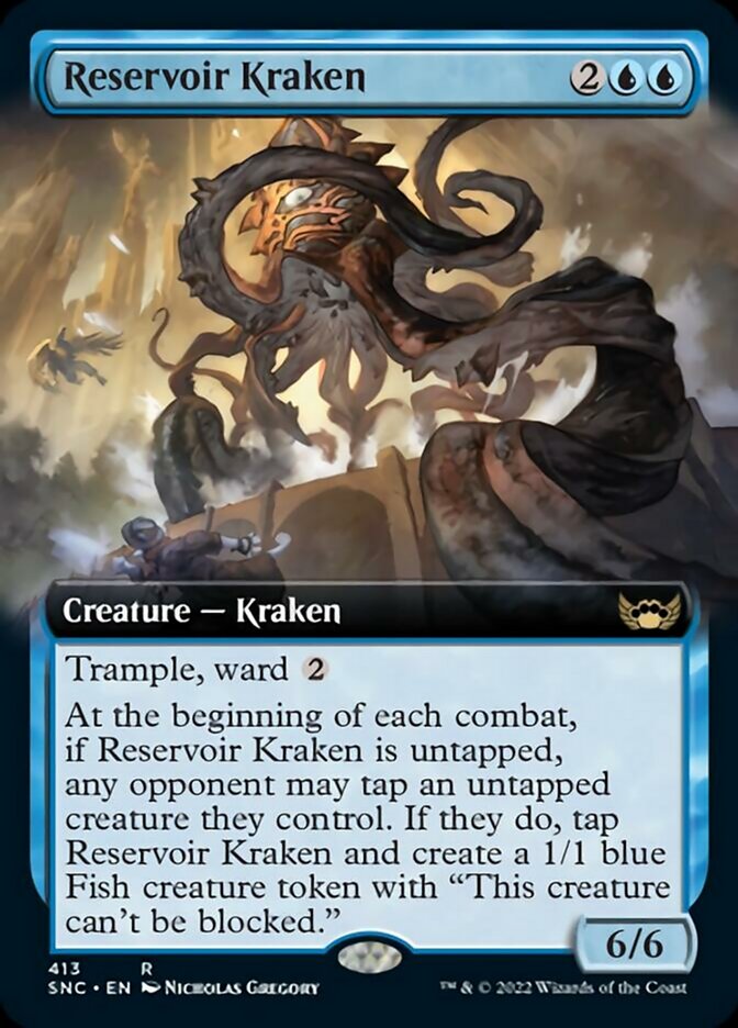 Reservoir Kraken (Extended Art) [Streets of New Capenna] | I Want That Stuff Brandon