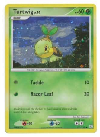 Turtwig (103/130) (Cosmos Holofoil) [Diamond & Pearl: Base Set] | I Want That Stuff Brandon