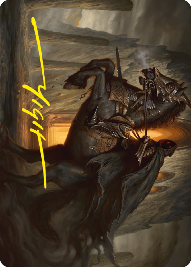 Nazgul Art Card (Gold-Stamped Signature) [The Lord of the Rings: Tales of Middle-earth Art Series] | I Want That Stuff Brandon