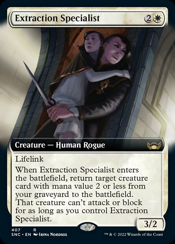 Extraction Specialist (Extended Art) [Streets of New Capenna] | I Want That Stuff Brandon