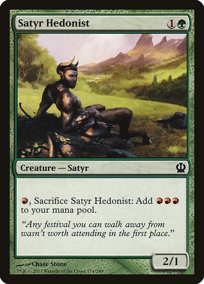 Satyr Hedonist [Theros] | I Want That Stuff Brandon