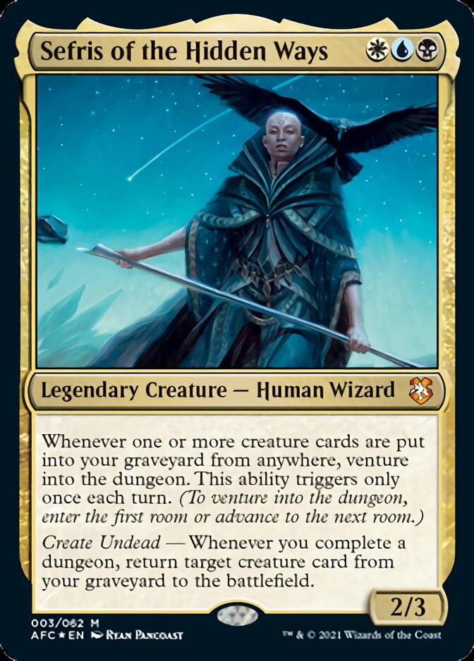 Sefris of the Hidden Ways [Dungeons & Dragons: Adventures in the Forgotten Realms Commander] | I Want That Stuff Brandon