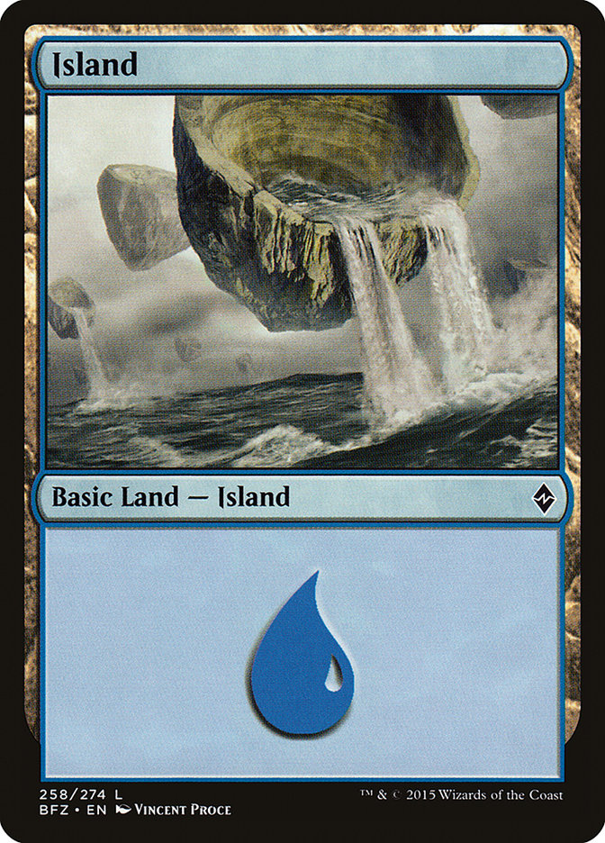 Island (258a) [Battle for Zendikar] | I Want That Stuff Brandon