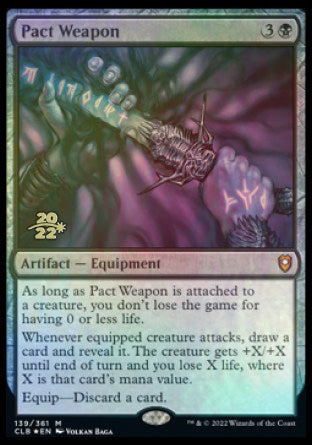 Pact Weapon [Commander Legends: Battle for Baldur's Gate Prerelease Promos] | I Want That Stuff Brandon