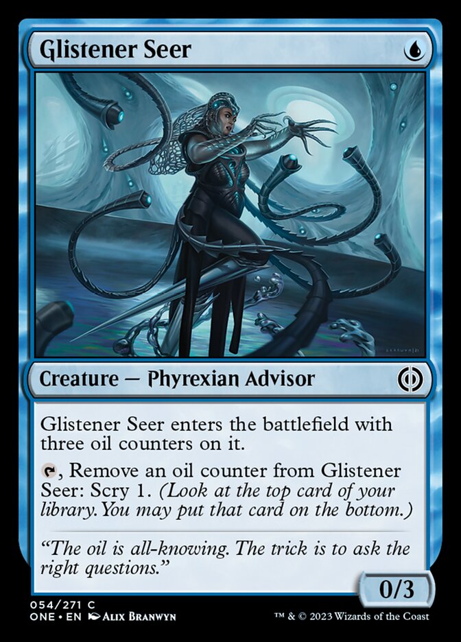 Glistener Seer [Phyrexia: All Will Be One] | I Want That Stuff Brandon