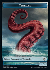 Tentacle // Clue Double-Sided Token [Streets of New Capenna Commander Tokens] | I Want That Stuff Brandon