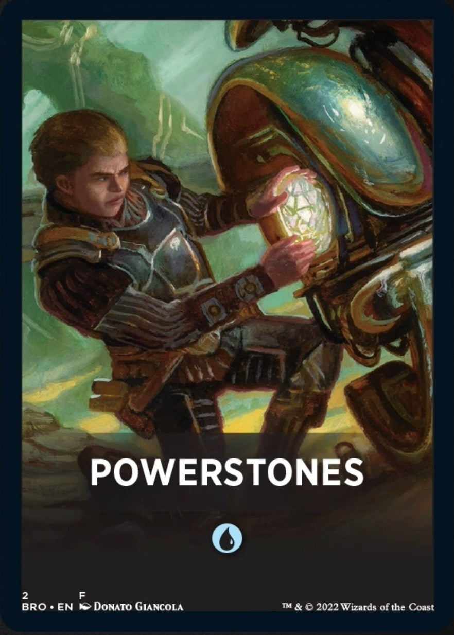 Powerstones Theme Card [The Brothers' War Tokens] | I Want That Stuff Brandon