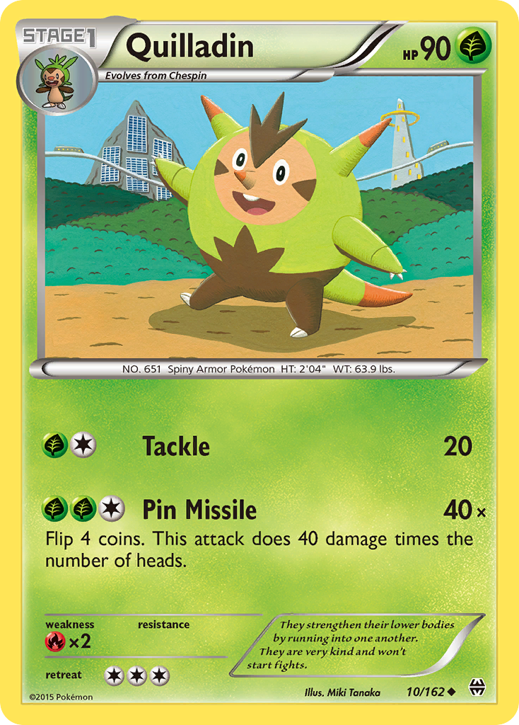 Quilladin (10/162) [XY: BREAKthrough] | I Want That Stuff Brandon