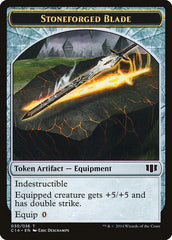 Stoneforged Blade // Germ Double-Sided Token [Commander 2014 Tokens] | I Want That Stuff Brandon