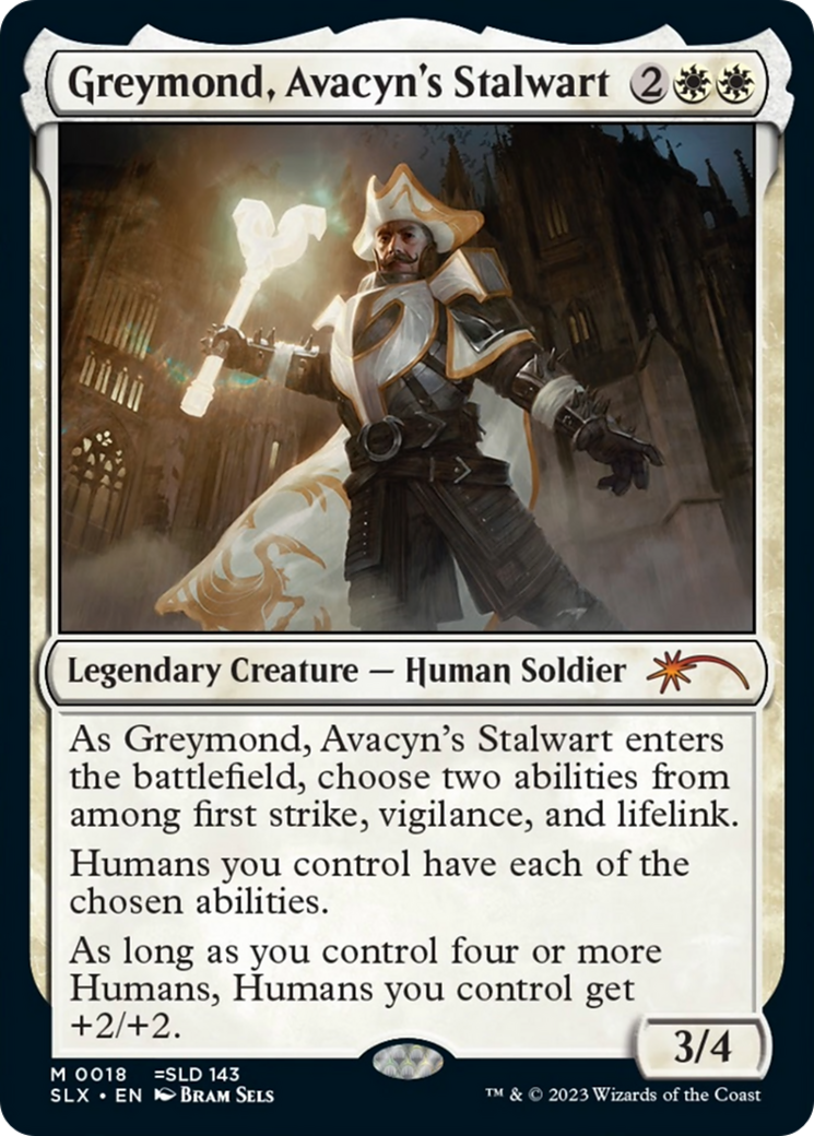 Greymond, Avacyn's Stalwart [Secret Lair: Universes Within] | I Want That Stuff Brandon