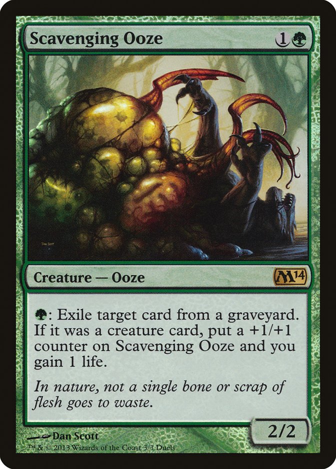 Scavenging Ooze (Duels of the Planeswalkers Promos) [Duels of the Planeswalkers Promos 2013] | I Want That Stuff Brandon