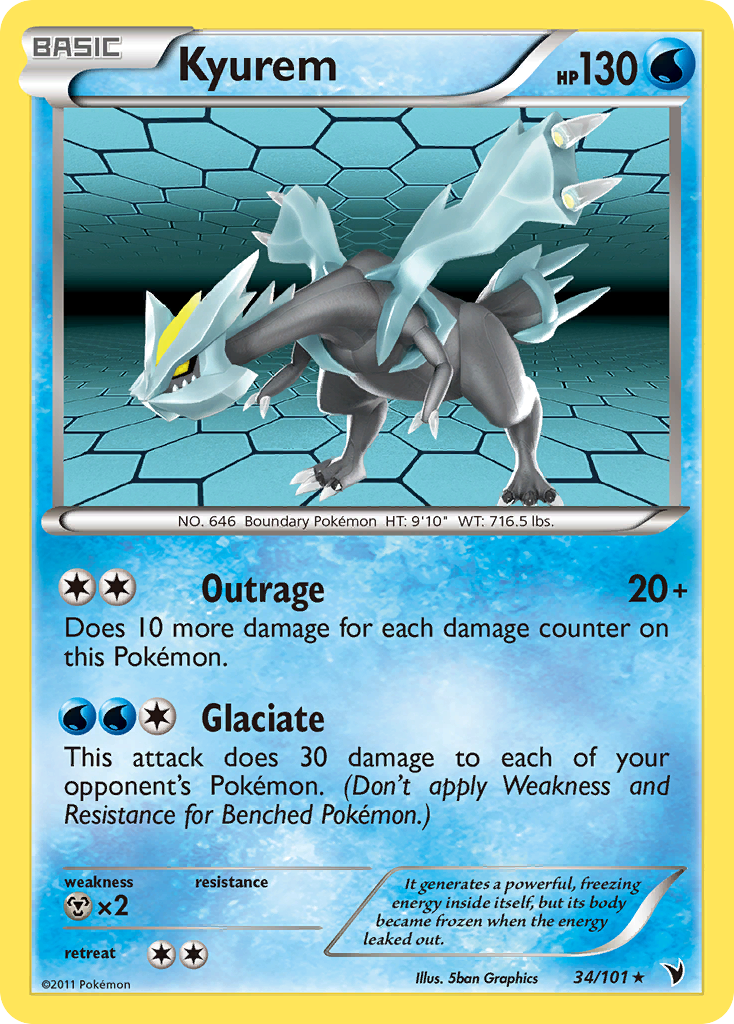 Kyurem (34/101) [Black & White: Noble Victories] | I Want That Stuff Brandon