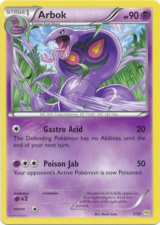 Arbok (3/30) [XY: Trainer Kit - Noivern] | I Want That Stuff Brandon