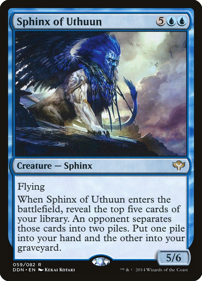 Sphinx of Uthuun [Duel Decks: Speed vs. Cunning] | I Want That Stuff Brandon