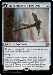 Paleontologist's Pick-Axe (Extended Art) [The Lost Caverns of Ixalan Commander] | I Want That Stuff Brandon