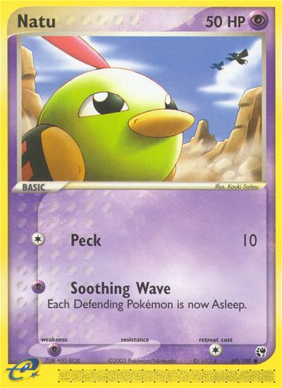 Natu (69/100) [EX: Sandstorm] | I Want That Stuff Brandon