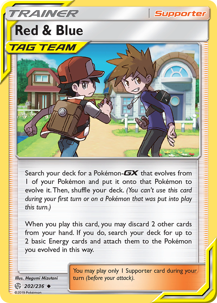 Red & Blue (202/236) [Sun & Moon: Cosmic Eclipse] | I Want That Stuff Brandon