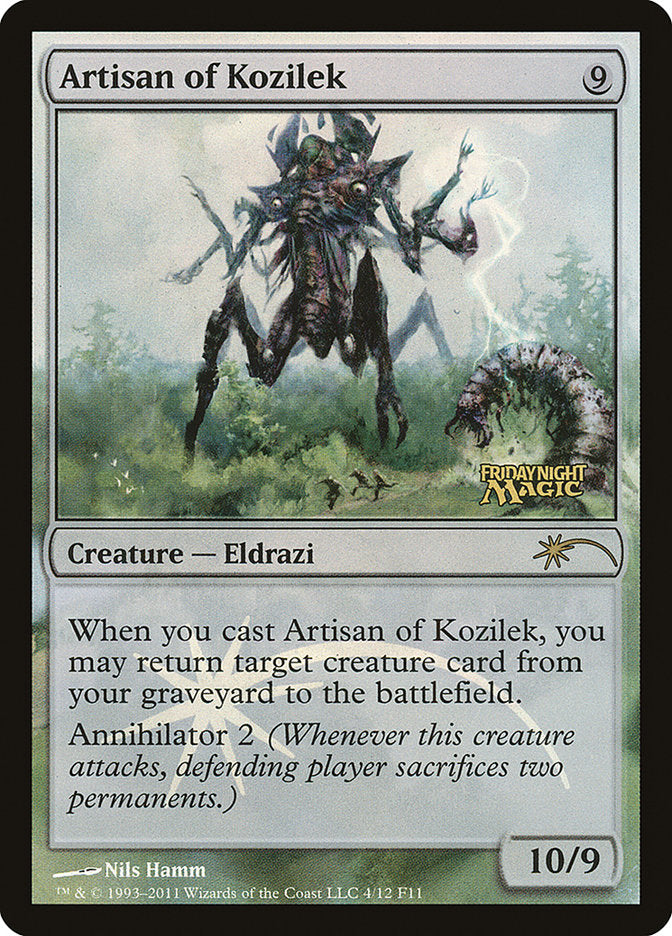 Artisan of Kozilek [Friday Night Magic 2011] | I Want That Stuff Brandon