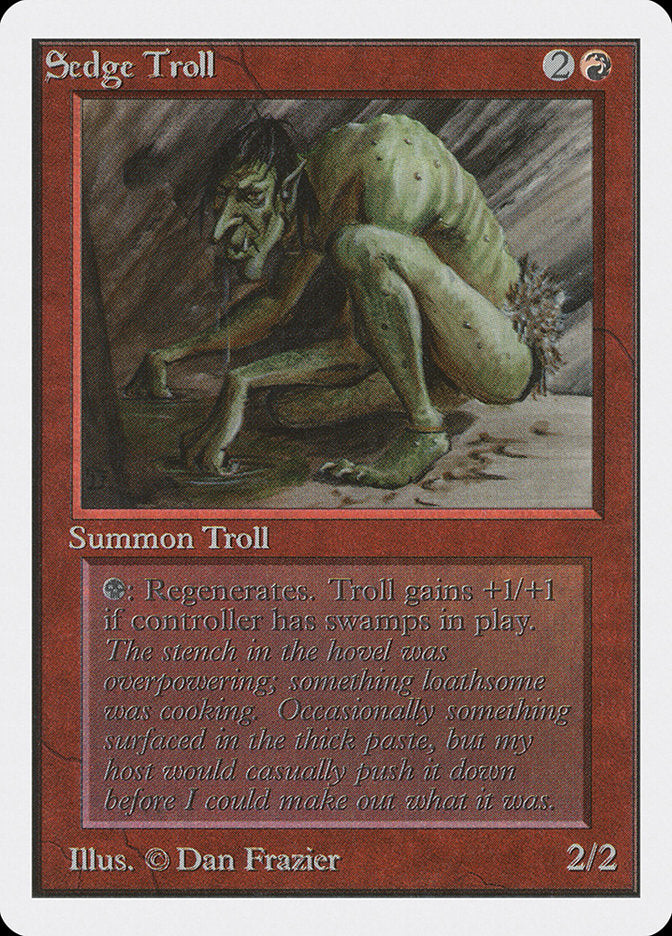 Sedge Troll [Unlimited Edition] | I Want That Stuff Brandon
