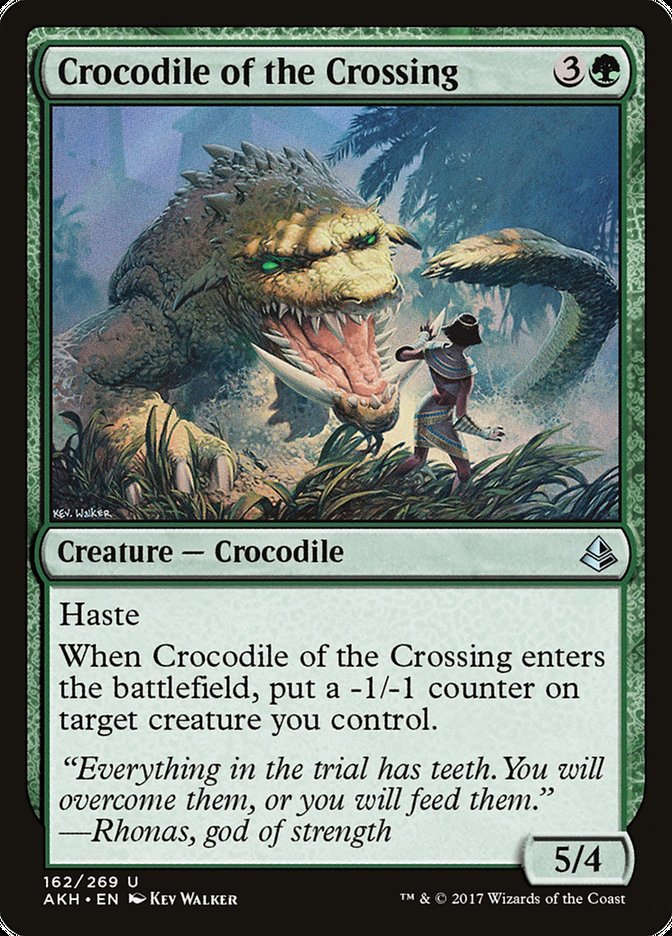 Crocodile of the Crossing [Amonkhet] | I Want That Stuff Brandon