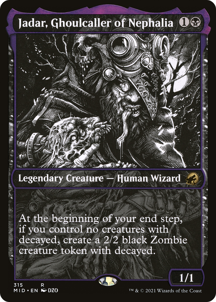 Jadar, Ghoulcaller of Nephalia (Showcase Eternal Night) [Innistrad: Midnight Hunt] | I Want That Stuff Brandon