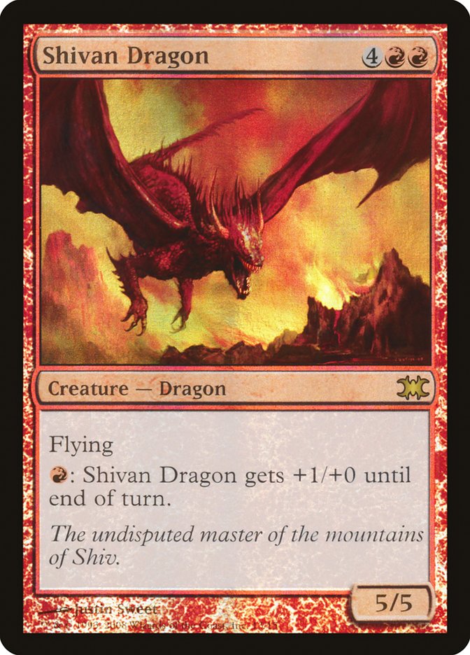 Shivan Dragon [From the Vault: Dragons] | I Want That Stuff Brandon