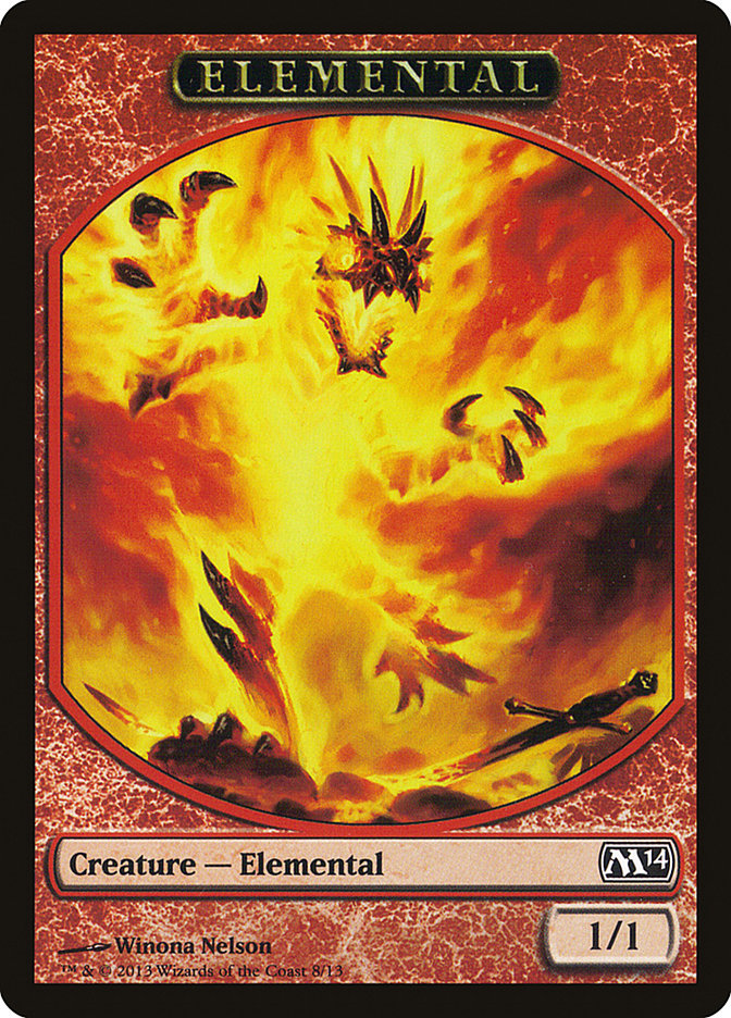 Elemental Token (8/13) [Magic 2014 Tokens] | I Want That Stuff Brandon