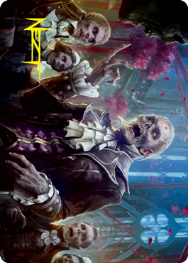 Undead Butler Art Card (Gold-Stamped Signature) [Innistrad: Crimson Vow Art Series] | I Want That Stuff Brandon