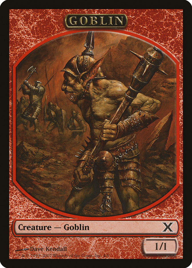 Goblin Token [Tenth Edition Tokens] | I Want That Stuff Brandon