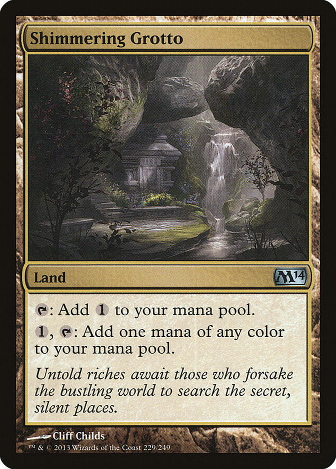 Shimmering Grotto [Magic 2014] | I Want That Stuff Brandon