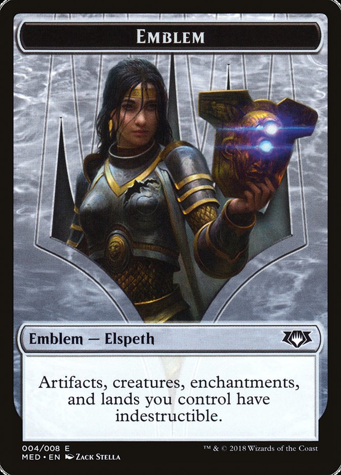 Elspeth, Knight-Errant Emblem [Mythic Edition Tokens] | I Want That Stuff Brandon