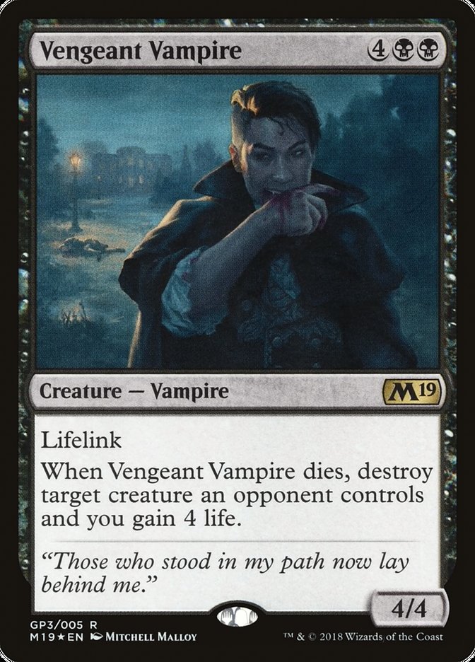 Vengeant Vampire [Magic 2019 Gift Pack] | I Want That Stuff Brandon