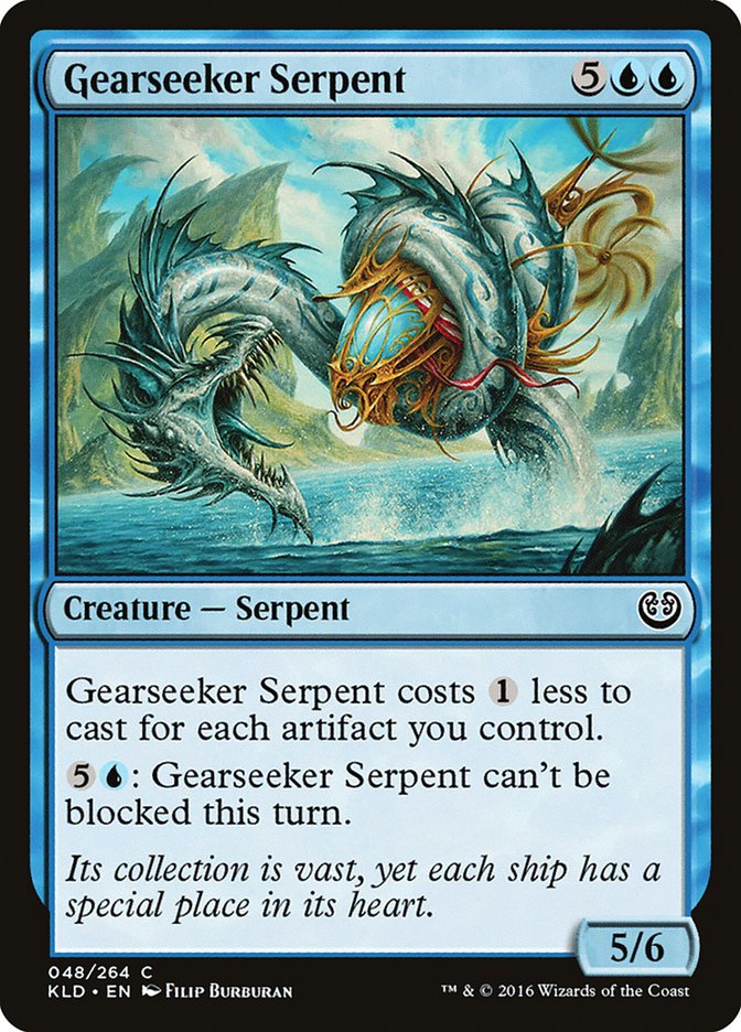 Gearseeker Serpent [Kaladesh] | I Want That Stuff Brandon