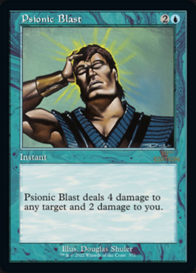 Psionic Blast (Retro) [30th Anniversary Edition] | I Want That Stuff Brandon