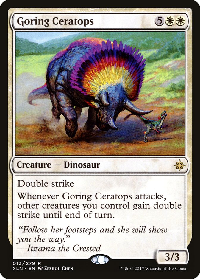 Goring Ceratops [Ixalan] | I Want That Stuff Brandon