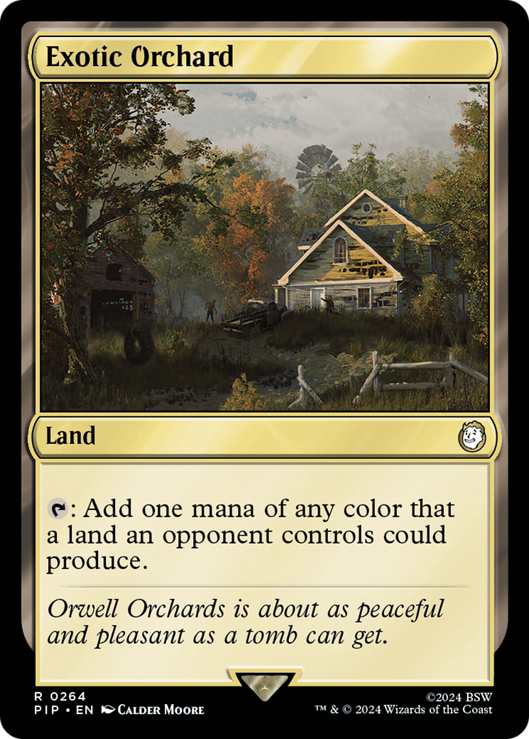 Exotic Orchard [Fallout] | I Want That Stuff Brandon