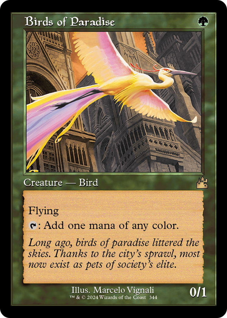 Birds of Paradise (Retro) [Ravnica Remastered] | I Want That Stuff Brandon