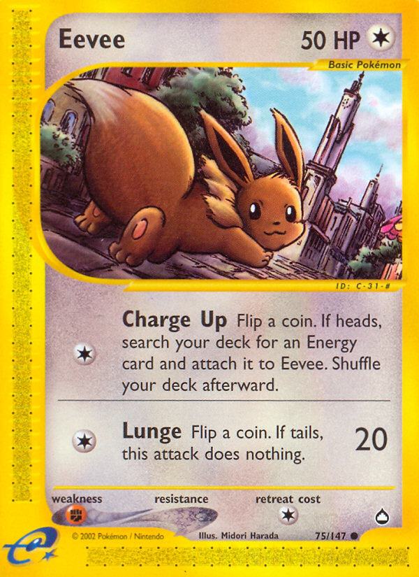 Eevee (75/147) [Aquapolis] | I Want That Stuff Brandon