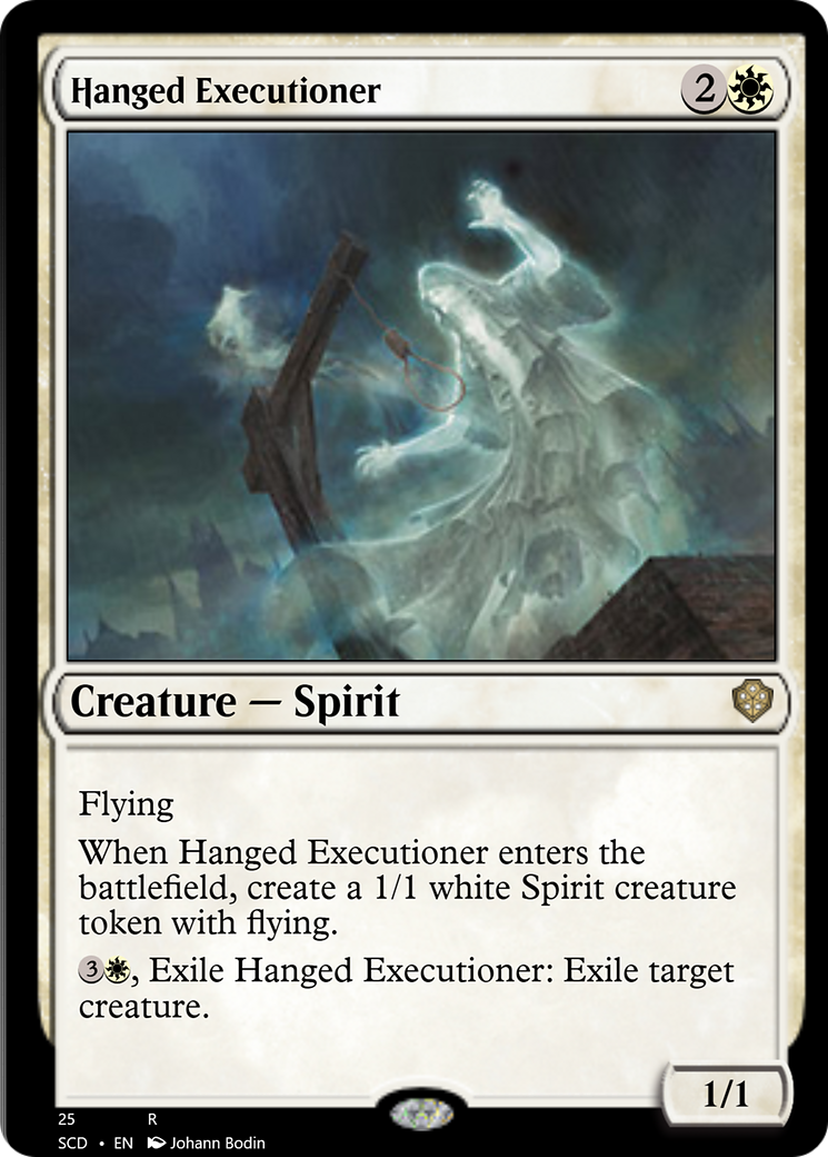 Hanged Executioner [Starter Commander Decks] | I Want That Stuff Brandon