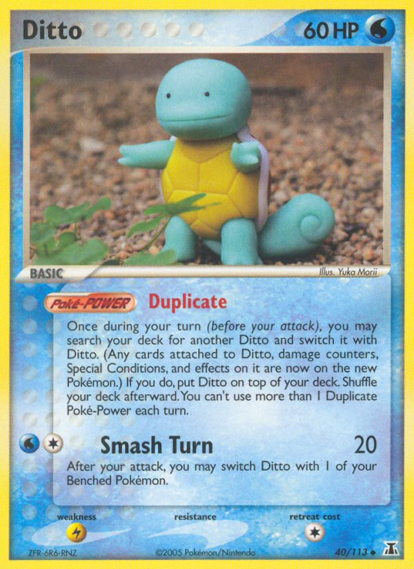 Ditto (40/113) [EX: Delta Species] | I Want That Stuff Brandon