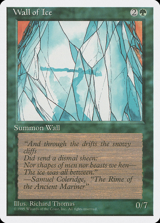 Wall of Ice [Fourth Edition] | I Want That Stuff Brandon