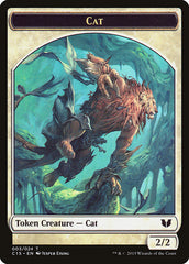 Cat // Zombie Double-Sided Token [Commander 2015 Tokens] | I Want That Stuff Brandon