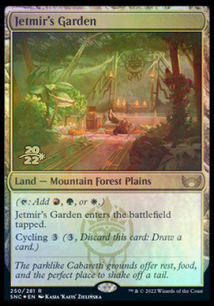 Jetmir's Garden [Streets of New Capenna Prerelease Promos] | I Want That Stuff Brandon