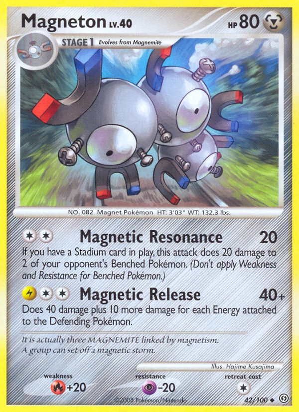 Magneton (42/100) [Diamond & Pearl: Stormfront] | I Want That Stuff Brandon